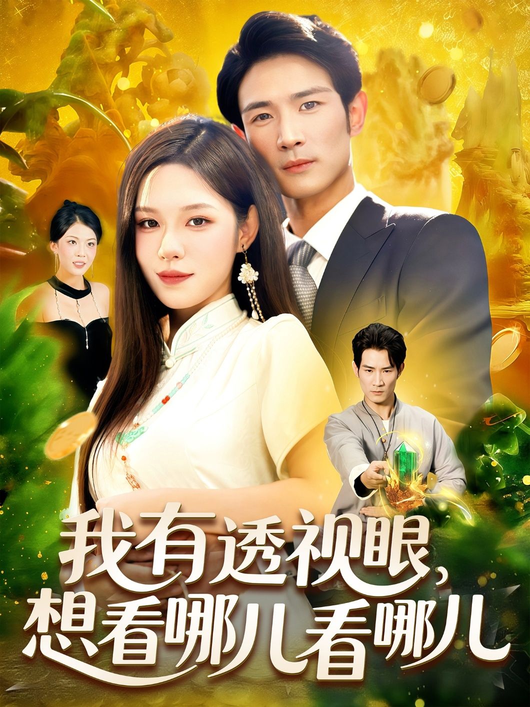 热门短剧我有透视眼想看哪儿看哪儿100集朱佳琪&何俊雄全集完整版免费在线观看未删减版，百度网盘夸克网盘免费资源下载分享  第1张