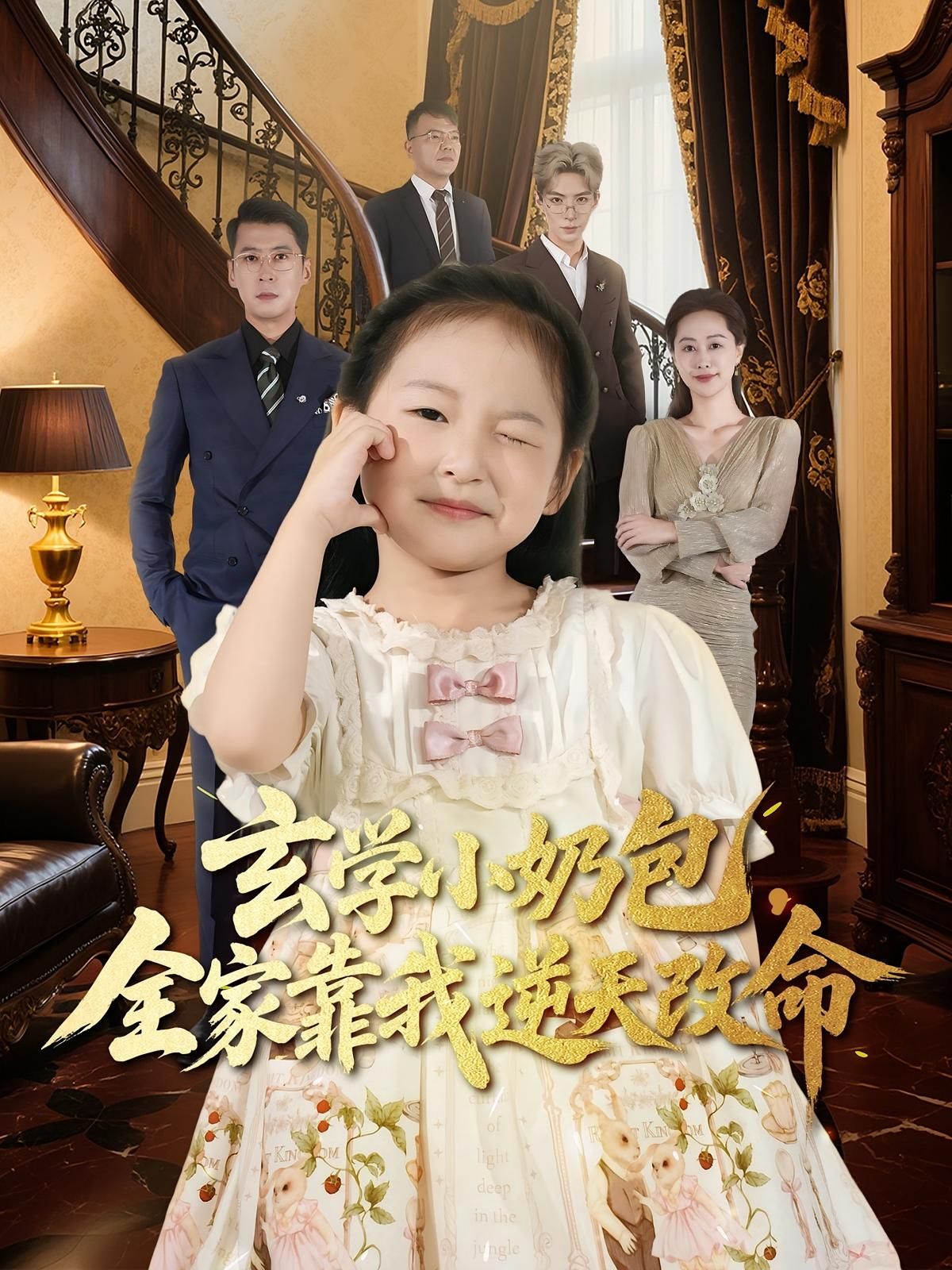 玄学小奶包全家靠我逆天改命施歆辰尹正锋主演80集全集完整版免费无广告在线观看未删减版，百度网盘夸克网盘免费资源分享下载  第1张